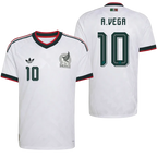 Mexico A. VEGA #10 Away World Cup 2026 Jersey White Men's