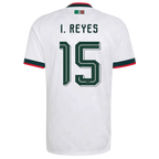 Mexico I. REYES #15 Away World Cup 2026 Jersey White Men's