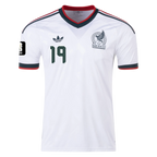 Mexico G. MORA #19 Away World Cup 2026 Jersey White Men's