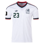 Mexico J. GALLARDO #23 Away World Cup 2026 Jersey White Men's