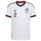 Mexico J. SANCHEZ #2 Away World Cup 2026 Jersey White Men's