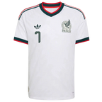 Mexico L. ROMO #7 Away World Cup 2026 Jersey White Men's