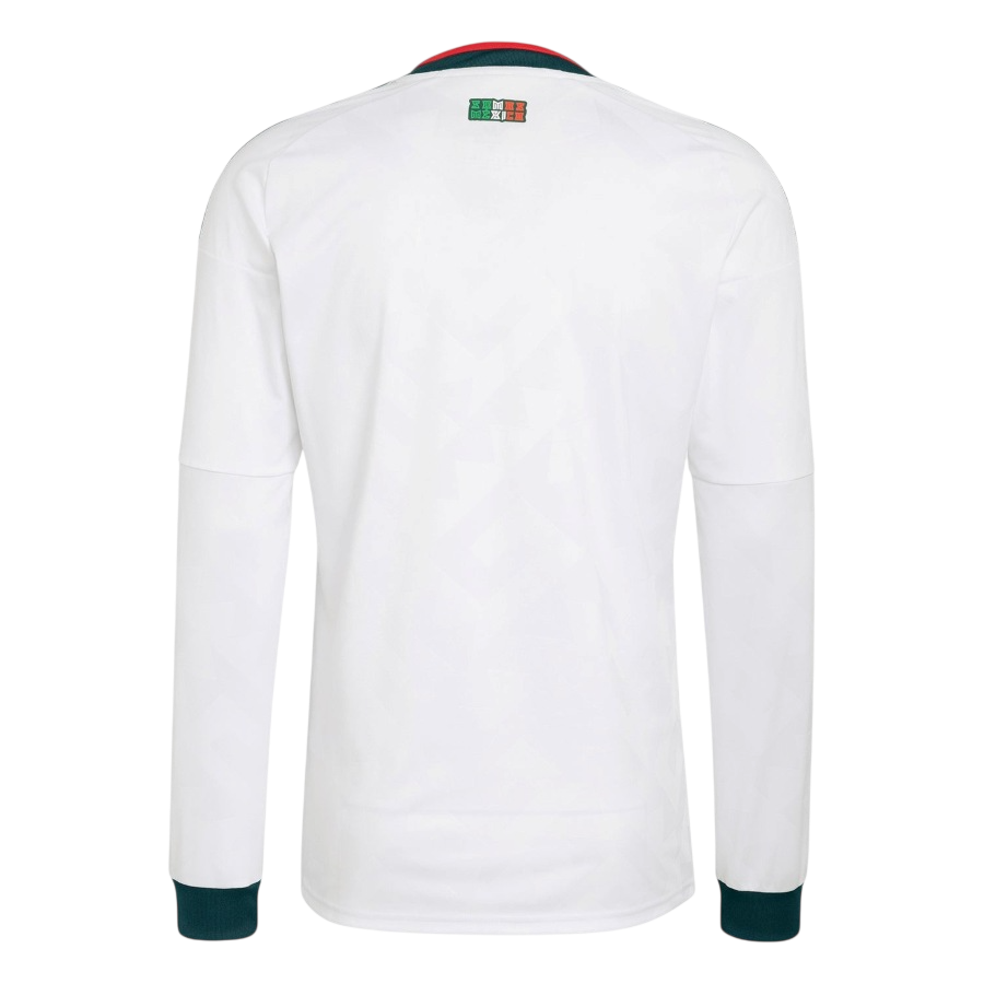 Mexico Away World Cup 2026 Long Sleeve Jersey White Men's