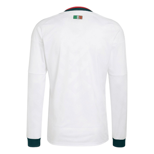 Mexico Away World Cup 2026 Long Sleeve Jersey White Men's