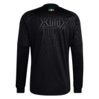 Mexico Third World Cup 2026 Long Sleeve Jersey Black Men's