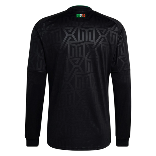 Mexico Third World Cup 2026 Long Sleeve Jersey Black Men's