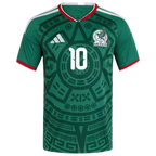 Mexico A. VEGA #10 Home World Cup 2026 Jersey Green Men's