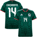Mexico CHICHARITO #14 Home World Cup 2026 Jersey Green Men's
