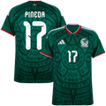 Mexico PINEDA #17 Home World Cup 2026 Jersey Green Men's