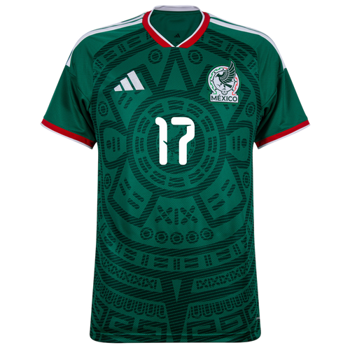 Mexico PINEDA #17 Home World Cup 2026 Jersey Green Men's