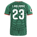 Mexico J. GALLARDO #23 Home World Cup 2026 Jersey Green Men's