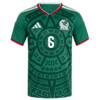 Mexico E. LIRA #6 Home World Cup 2026 Jersey Green Men's