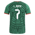 Mexico L. ROMO #7 Home World Cup 2026 Jersey Green Men's