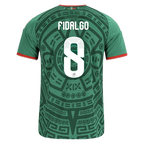 Mexico A. FIDALGO #8 Home World Cup 2026 Jersey Green Men's