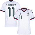 Mexico S.GIMENEZ #11 Away World Cup 2026 Jersey Player's Version White Men's