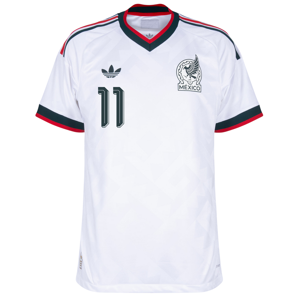 Mexico S.GIMENEZ #11 Away World Cup 2026 Jersey Player's Version White Men's