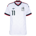 Mexico S.GIMENEZ #11 Away World Cup 2026 Jersey Player's Version White Men's