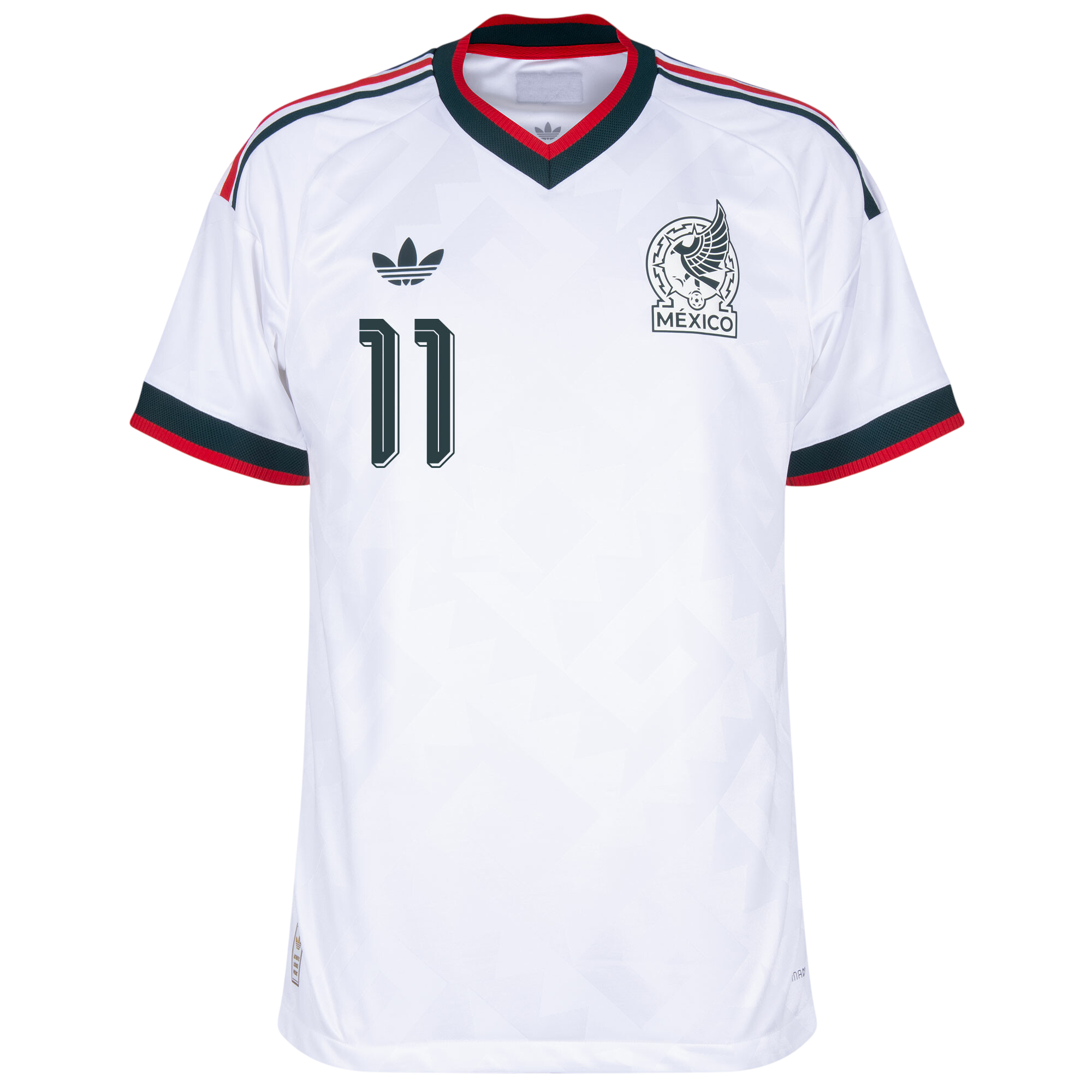 Mexico S.GIMENEZ #11 Away World Cup 2026 Jersey Player's Version White Men's