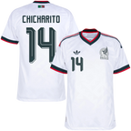 Mexico CHICHARITO #14 Away World Cup 2026 Jersey Player's Version White Men's