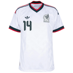 Mexico CHICHARITO #14 Away World Cup 2026 Jersey Player's Version White Men's