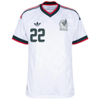 Mexico H.LOZANO #22 Away World Cup 2026 Jersey Player's Version White Men's