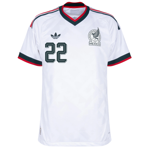 Mexico H.LOZANO #22 Away World Cup 2026 Jersey Player's Version White Men's