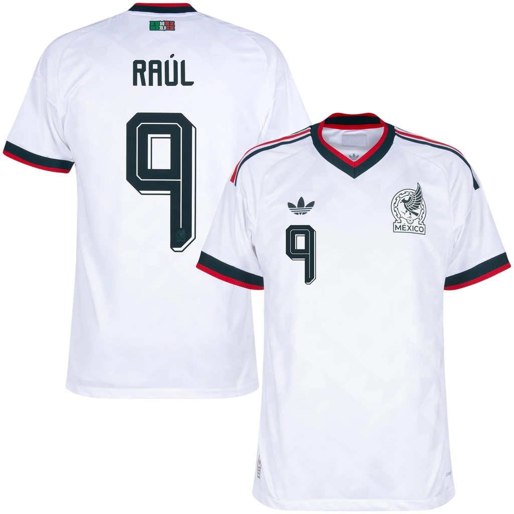 Mexico RAÚL #9 Away World Cup 2026 Jersey Player's Version White Men's