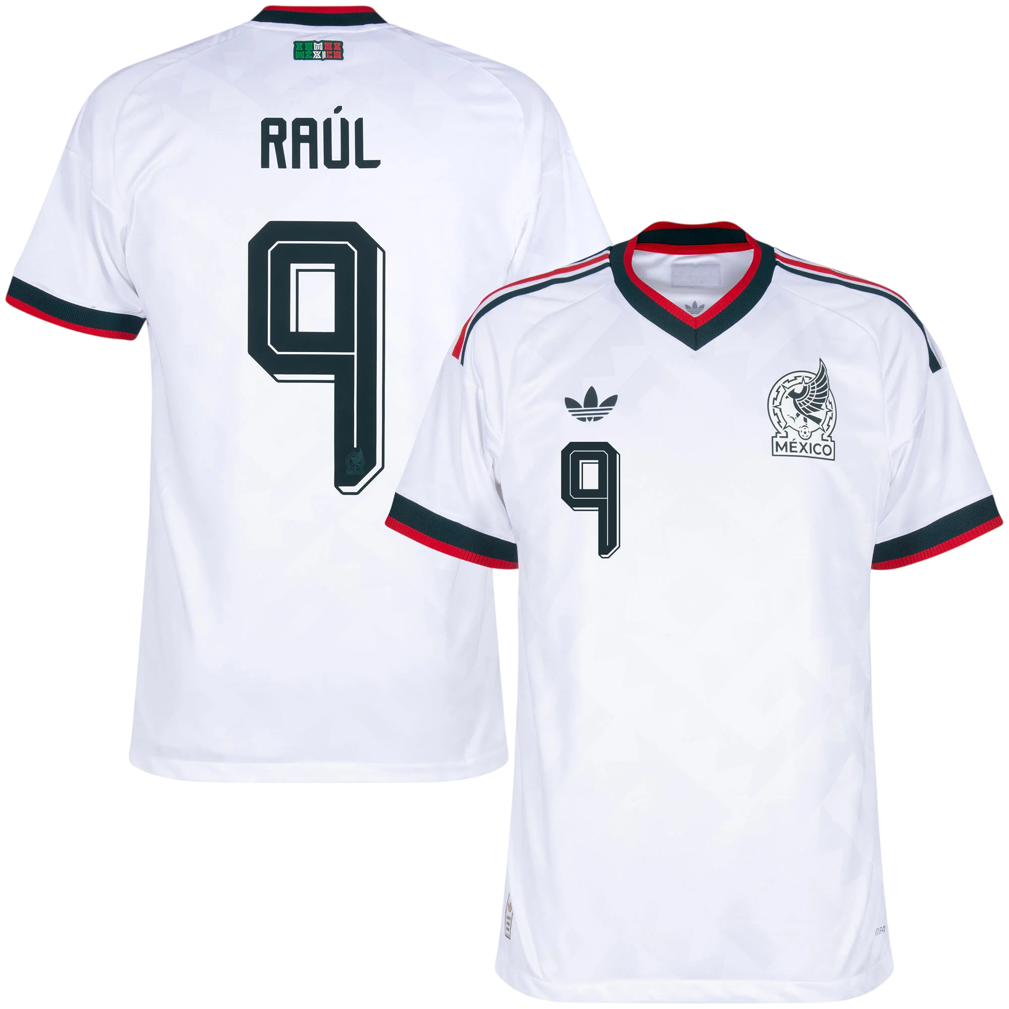 Mexico RAÚL #9 Away World Cup 2026 Jersey Player's Version White Men's