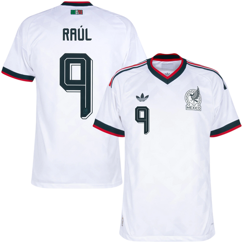 Mexico RAÚL #9 Away World Cup 2026 Jersey Player's Version White Men's