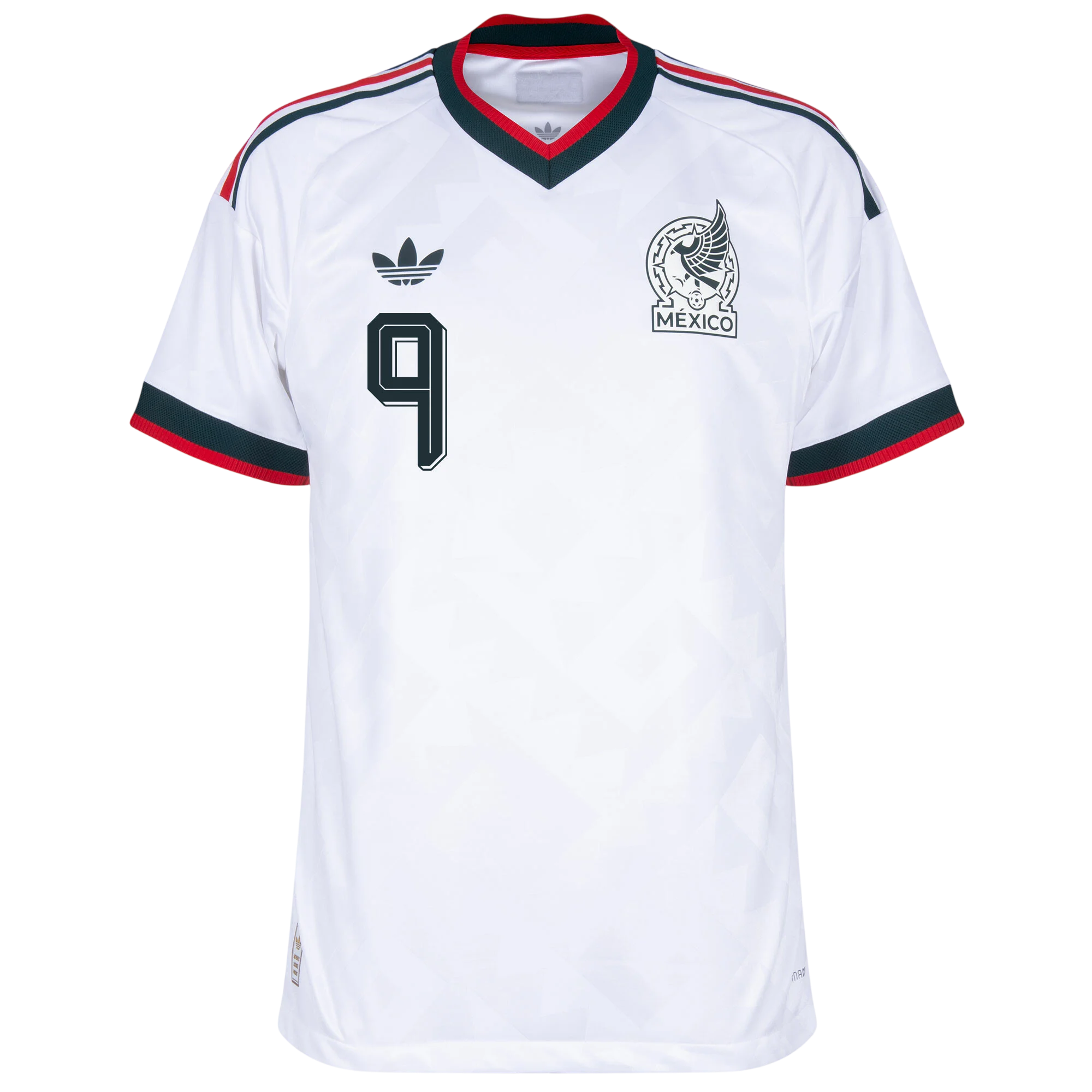 Mexico RAÚL #9 Away World Cup 2026 Jersey Player's Version White Men's