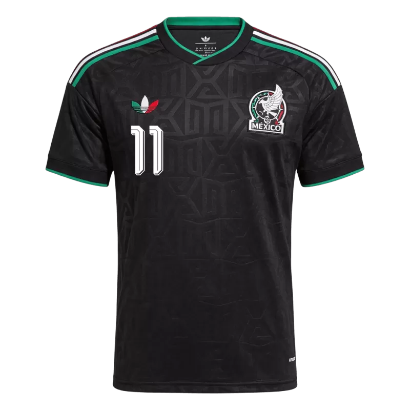 Mexico S. GIMENEZ #11 Third World Cup 2026 Jersey Black Men's