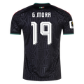 Mexico G. MORA #19 Third World Cup 2026 Jersey Black Men's