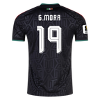 Mexico G. MORA #19 Third World Cup 2026 Jersey Black Men's