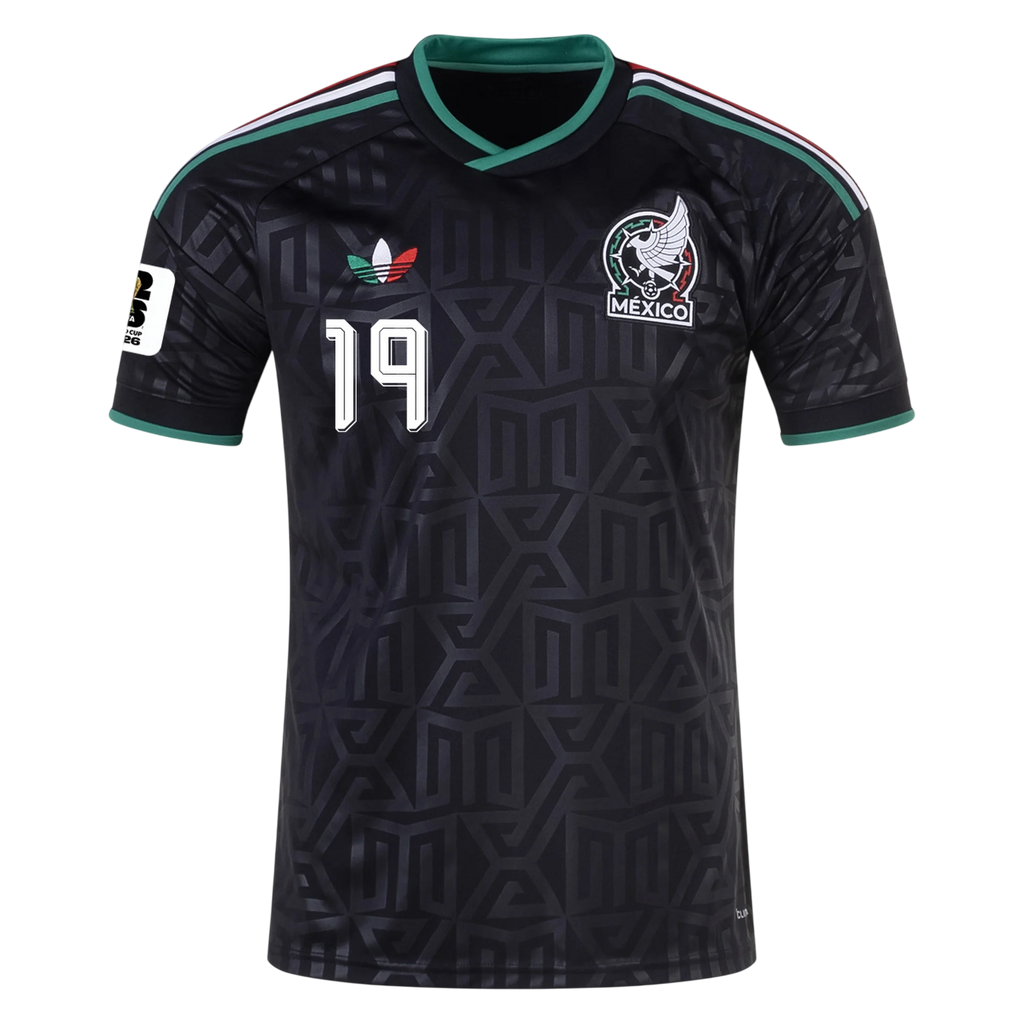 Mexico G. MORA #19 Third World Cup 2026 Jersey Black Men's