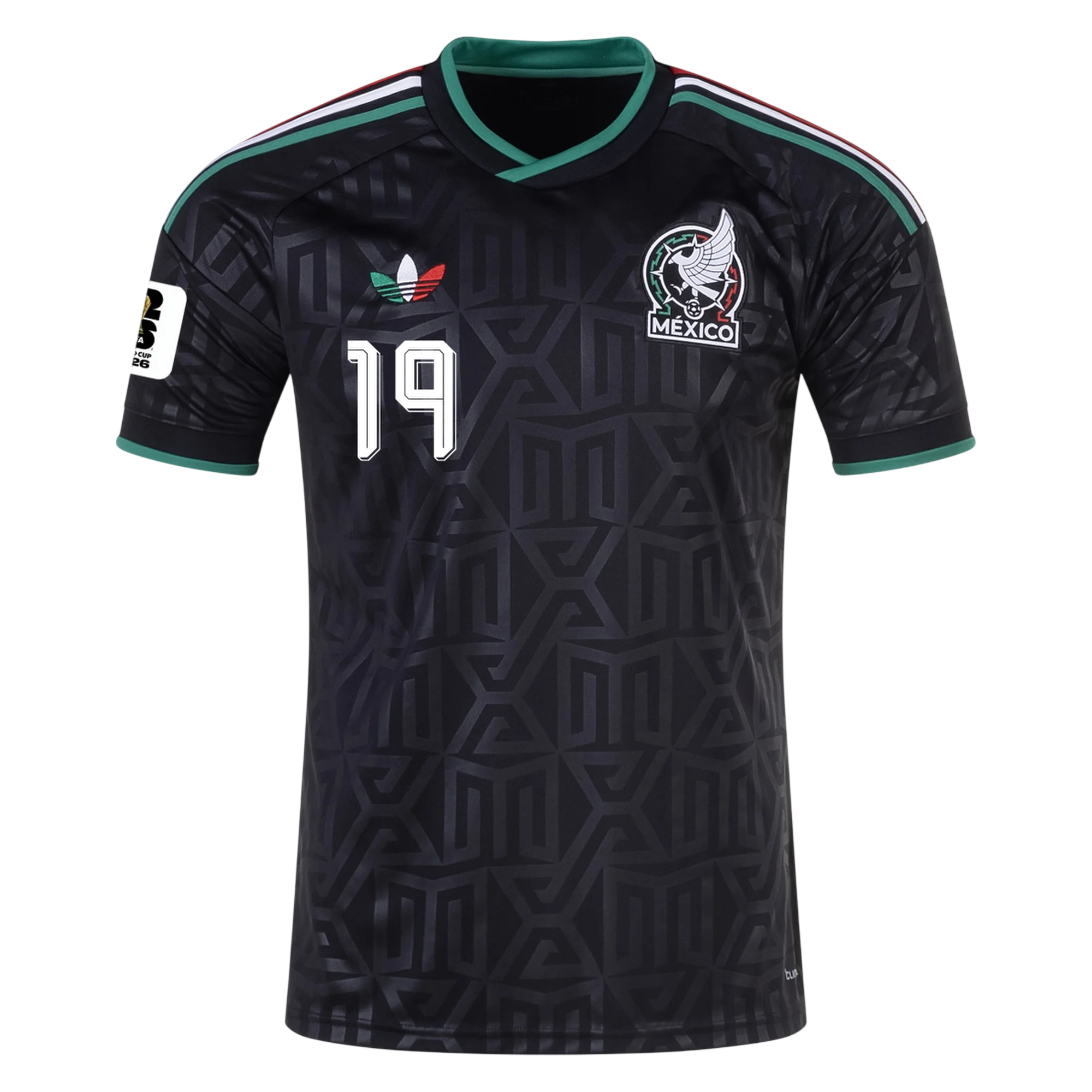 Mexico G. MORA #19 Third World Cup 2026 Jersey Black Men's