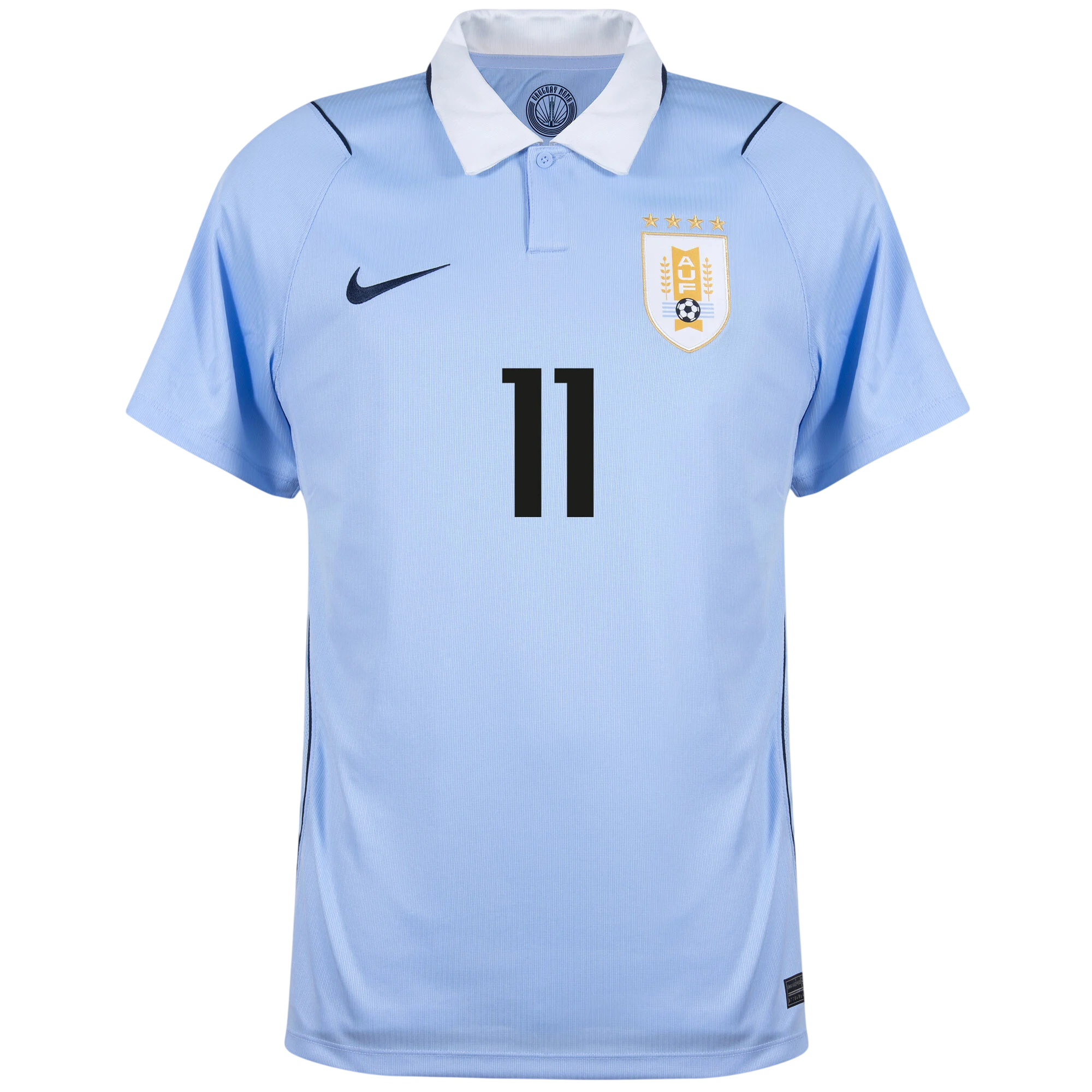 Uruguay D.NUNEZ #11 Home World Cup 2026 Jersey Light Blue Men's