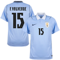 Uruguay F.VALVERDE #15 Home World Cup 2026 Jersey Light Blue Men's