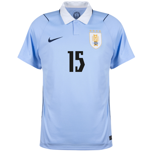 Uruguay F.VALVERDE #15 Home World Cup 2026 Jersey Light Blue Men's