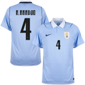 Uruguay R.ARAUJO #4 Home World Cup 2026 Jersey Light Blue Men's