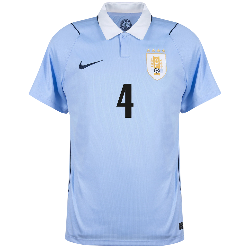 Uruguay R.ARAUJO #4 Home World Cup 2026 Jersey Light Blue Men's