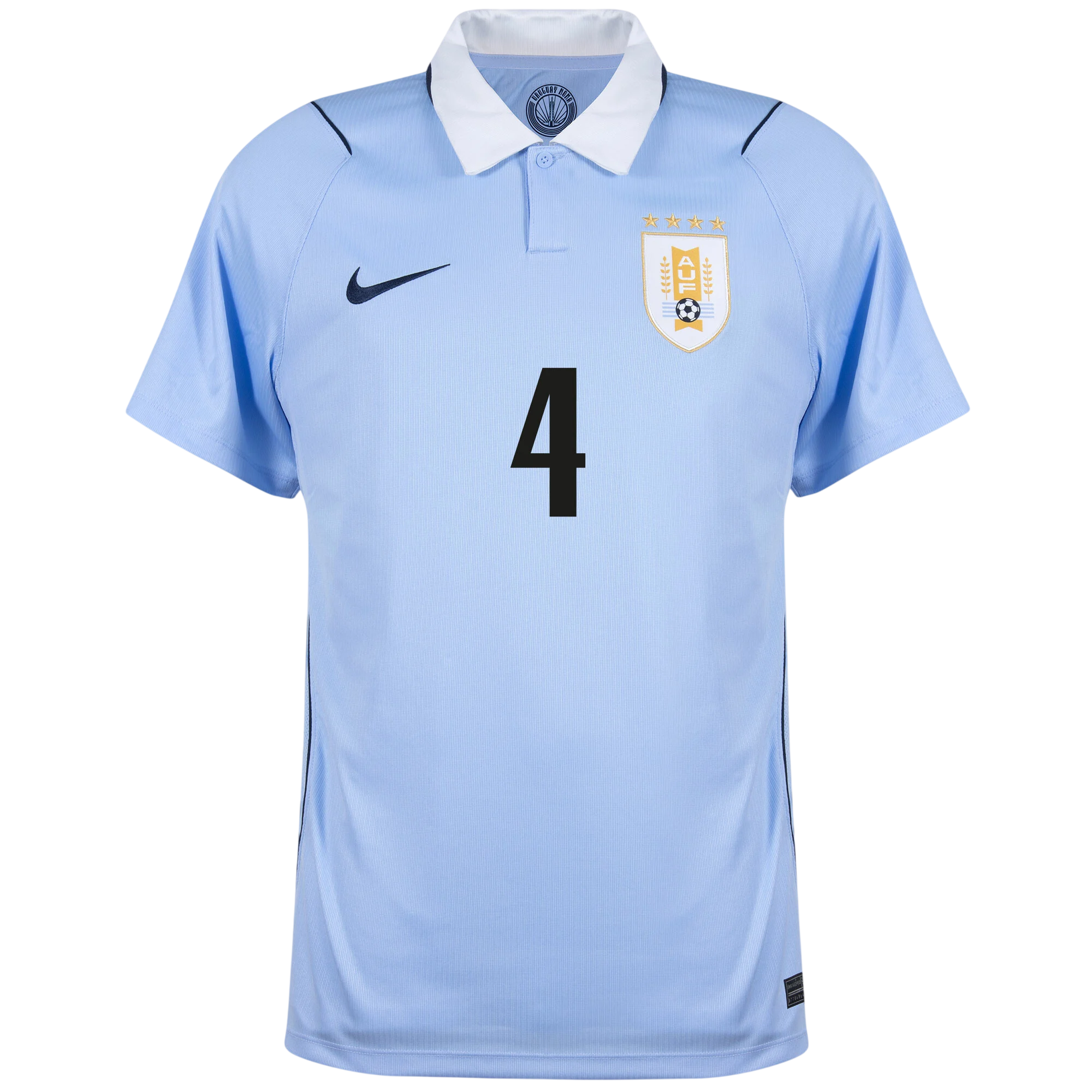 Uruguay R.ARAUJO #4 Home World Cup 2026 Jersey Light Blue Men's