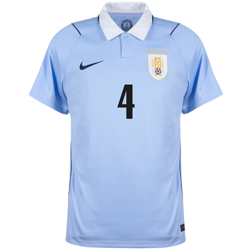 Uruguay R.ARAUJO #4 Home World Cup 2026 Jersey Light Blue Men's