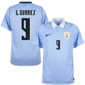 Uruguay L.SUAREZ #9 Home World Cup 2026 Jersey Light Blue Men's