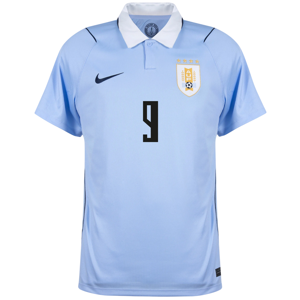 Uruguay L.SUAREZ #9 Home World Cup 2026 Jersey Light Blue Men's