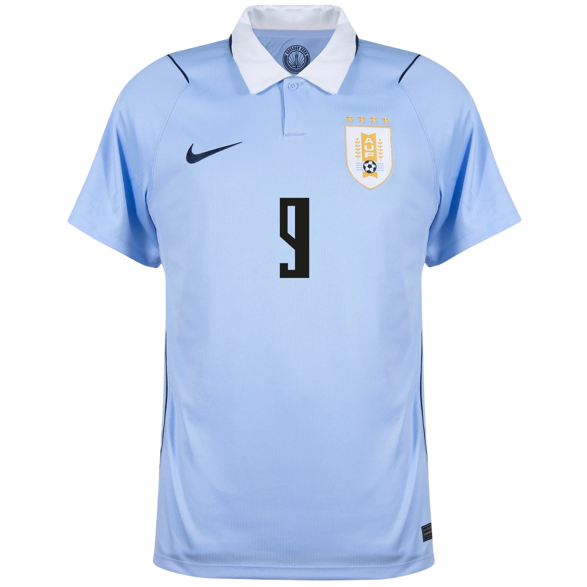 Uruguay L.SUAREZ #9 Home World Cup 2026 Jersey Light Blue Men's