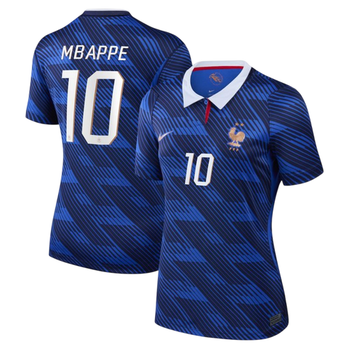 France MBAPPE #10 Home World Cup 2026 Jersey Blue Women's