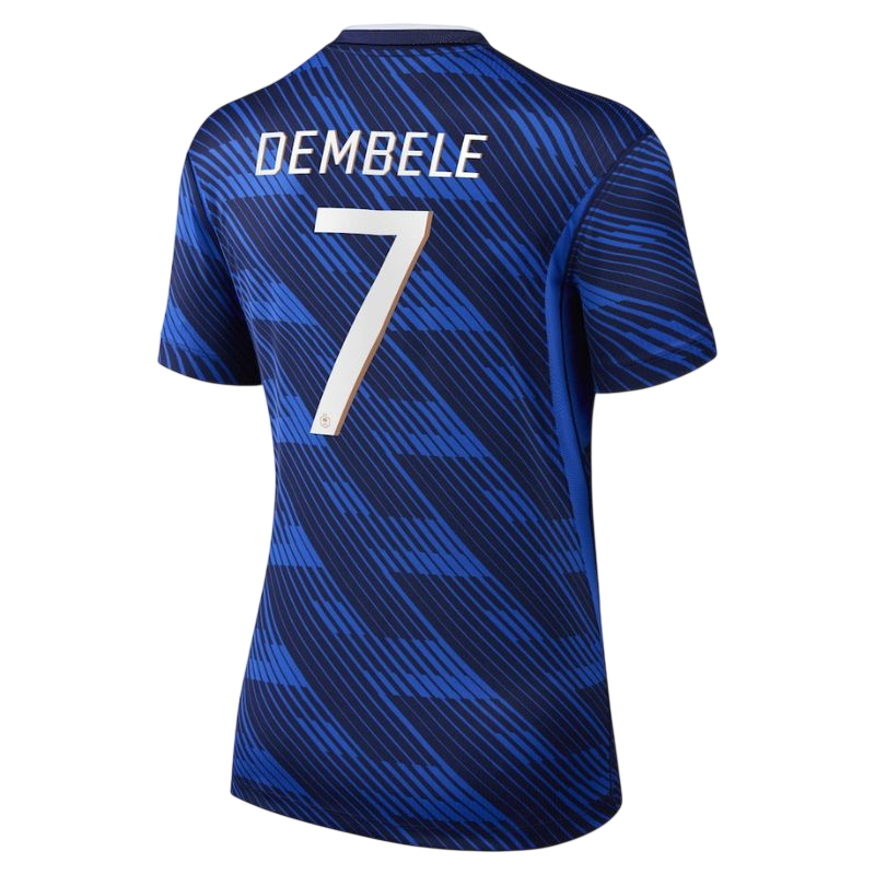 France DEMBELE #7 Home World Cup 2026 Jersey Blue Women's