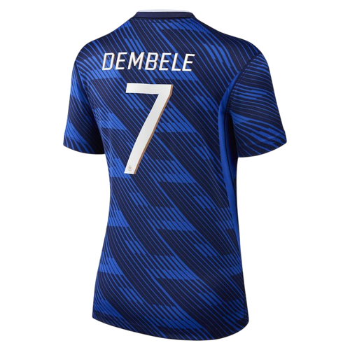 France DEMBELE #7 Home World Cup 2026 Jersey Blue Women's
