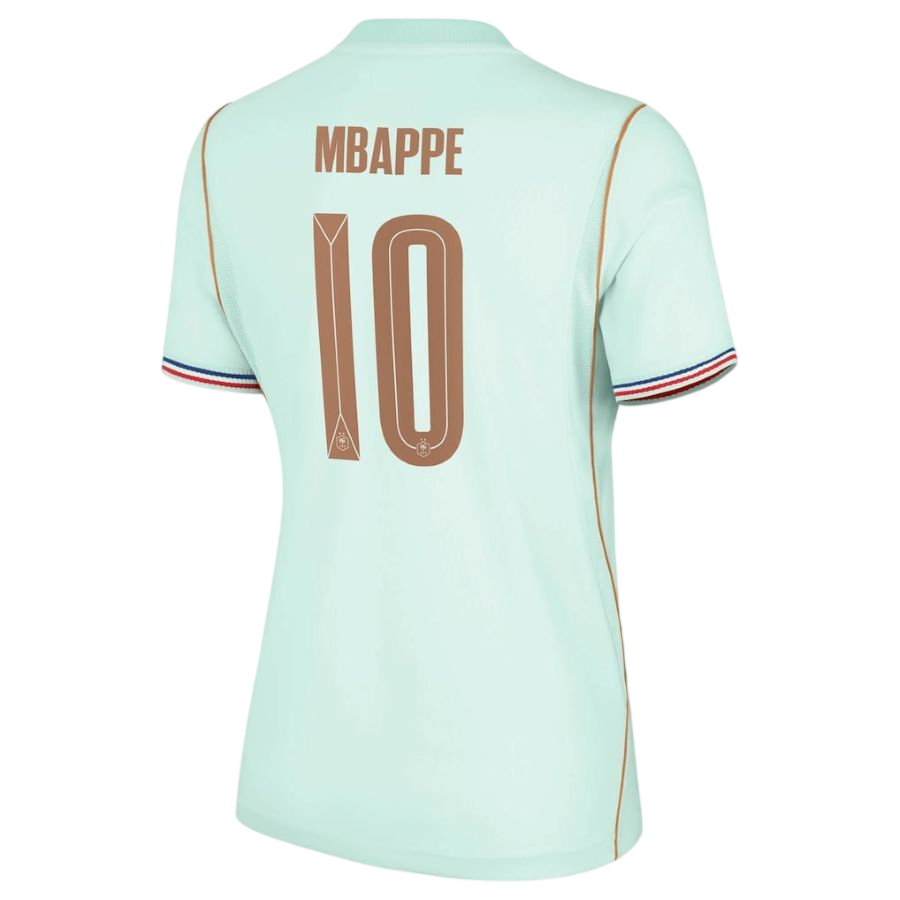 France MBAPPE #10 Away World Cup 2026 Jersey Light Blue Women's