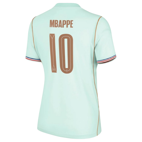 France MBAPPE #10 Away World Cup 2026 Jersey Light Blue Women's